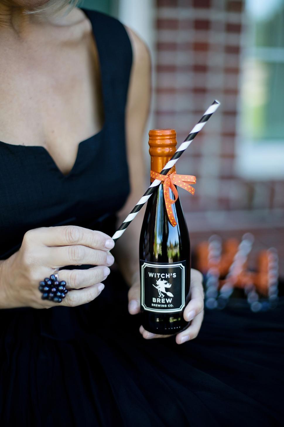Free Image of Witch\'s brew bottle 